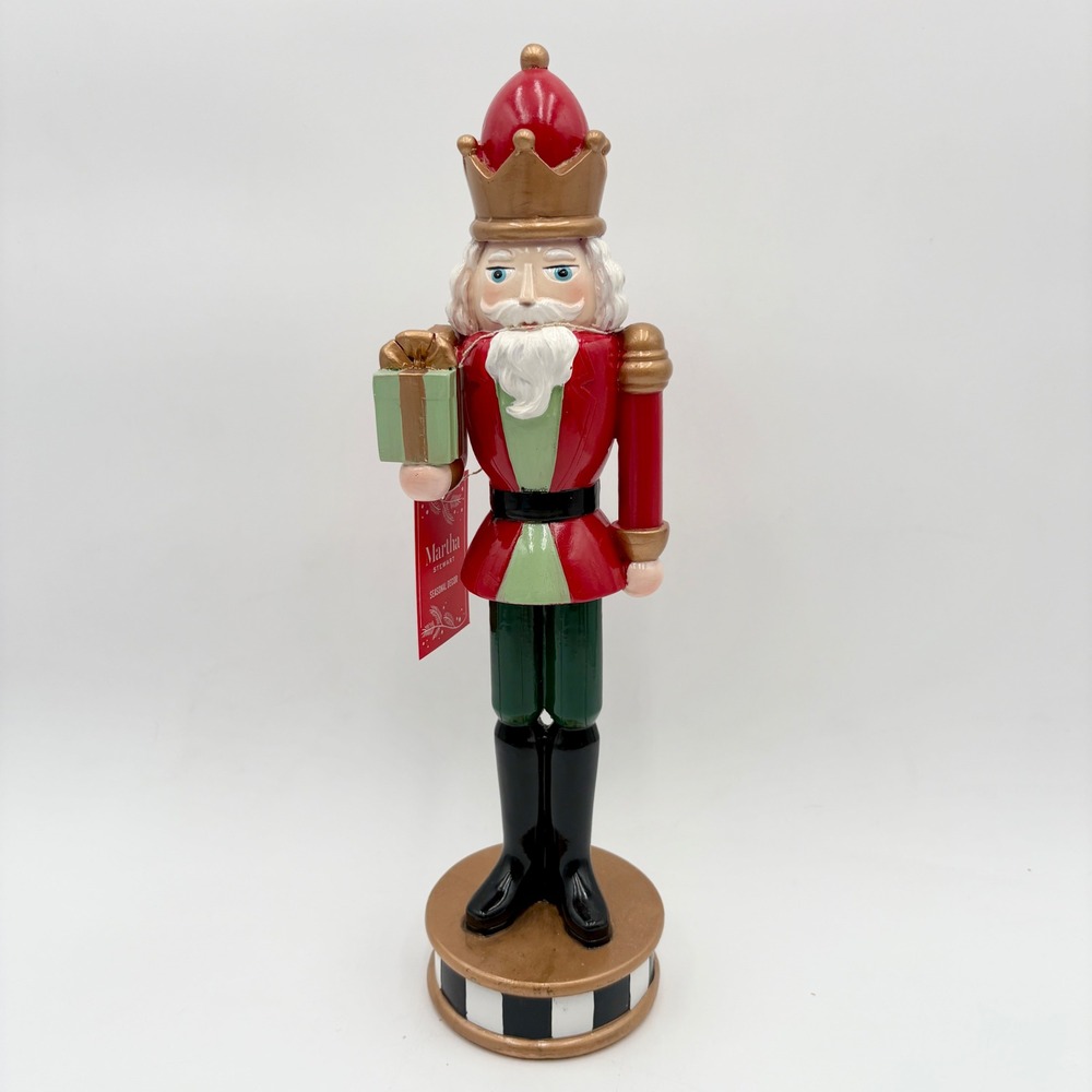 Martha Stewart Nutcracker Christmas Holiday Decorative Figurine Decoration